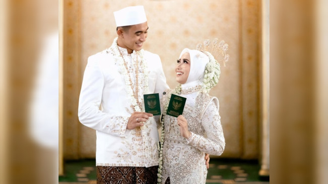Rizki Ridho dan Sendy Aulia resmi menikah. [Instagram]